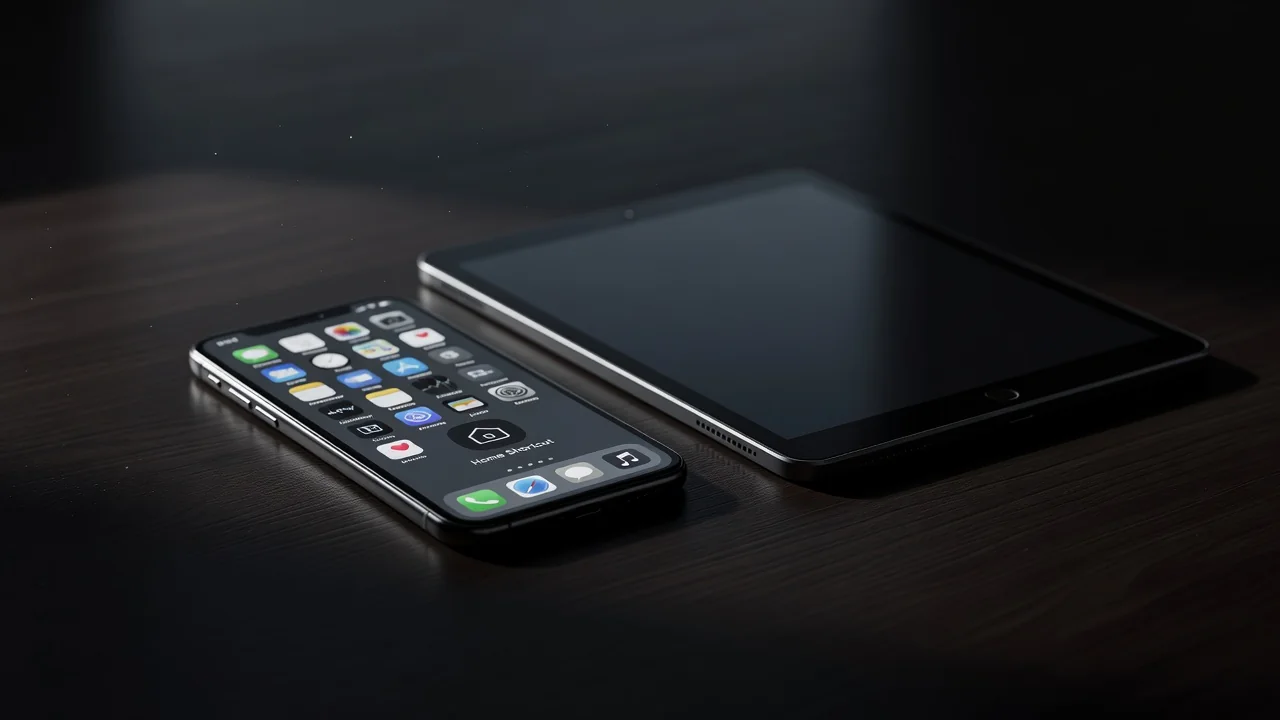 Phones with an Olympe Casino shortcut